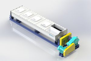 Double Shaft Fertilizer Mixer for fertilizer granulation production line- China EMCC